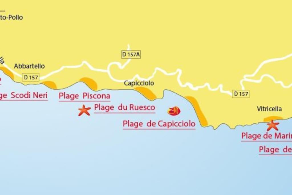 Villas Valinco San Martinu Corse Du Sud - Vue Et Proche Mer - Piscines-7 Chambres โอลเมโท ภายนอก รูปภาพ
